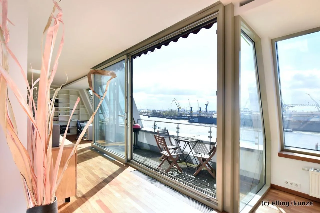 Hamburg Hafenblick Apartment